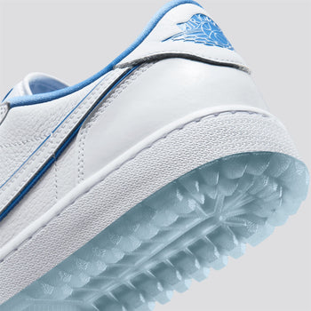 Air Jordan 1 Low Spikeless Golf Shoes White/Legend Blue/Blue Tint