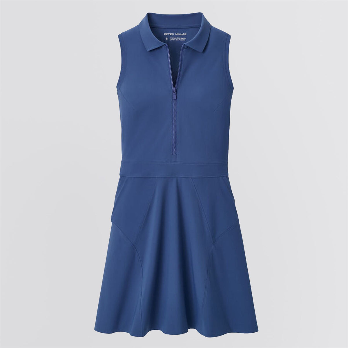Ladies Bingham Sleeveless Sport Dress Windsor Blue