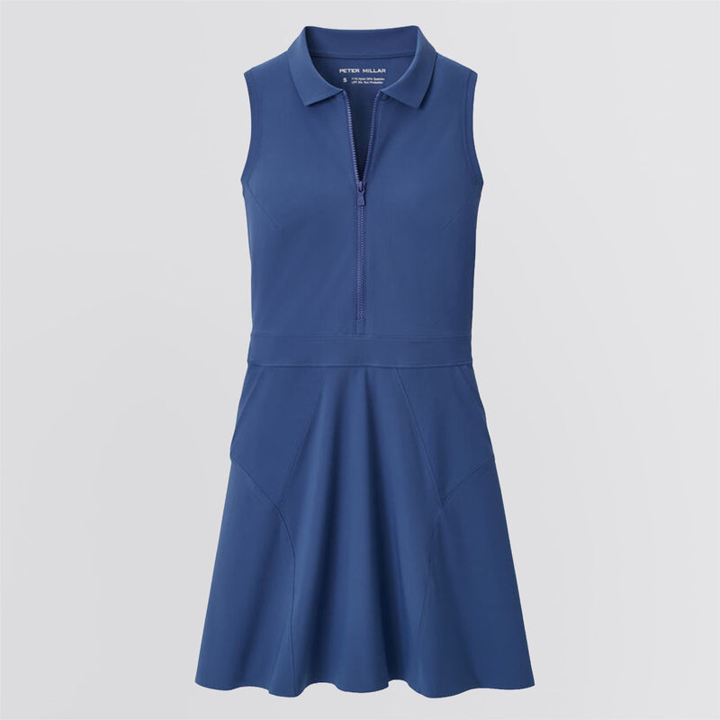 Ladies Bingham Sleeveless Sport Dress Windsor Blue