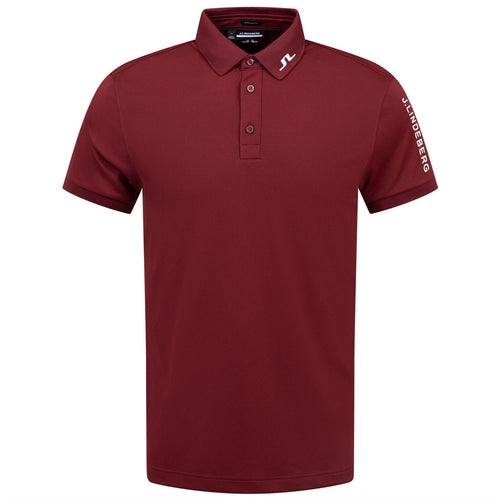 Tour Tech Regular Fit Polo Cabernet - AW24