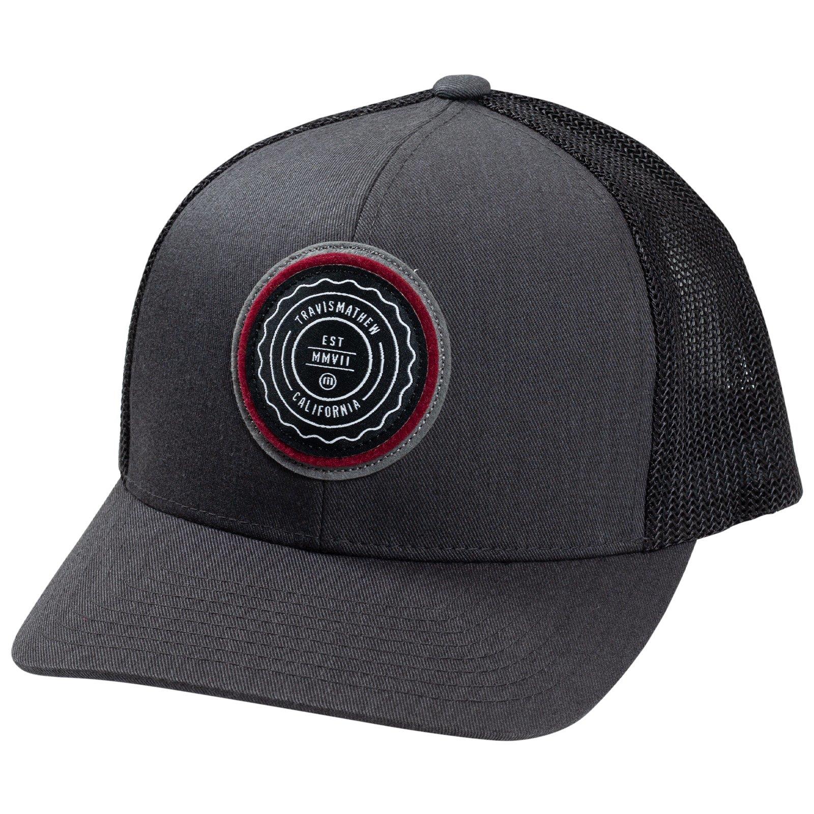 The Patch Cap Heather Grey Pinstripe