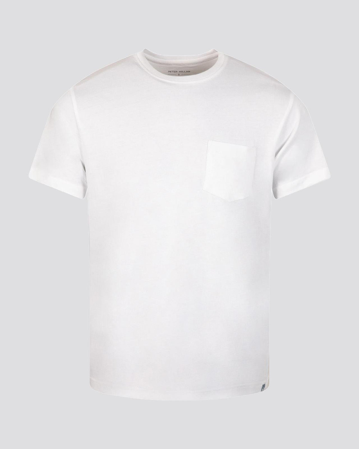 Lava Wash Pocket Tee White