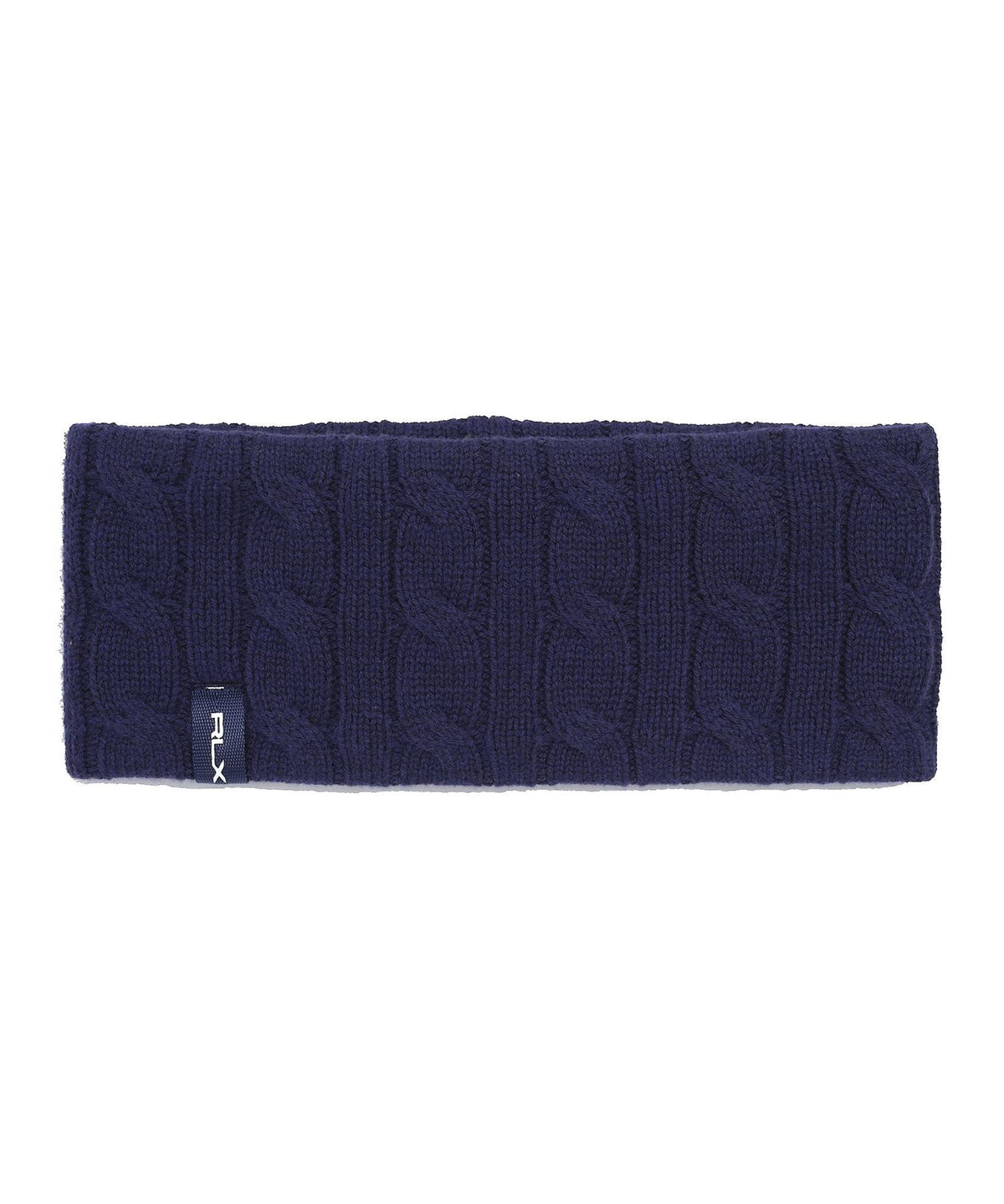 Womens Cable Sweatband Refined Navy
