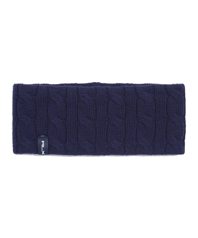 Womens Cable Sweatband Refined Navy