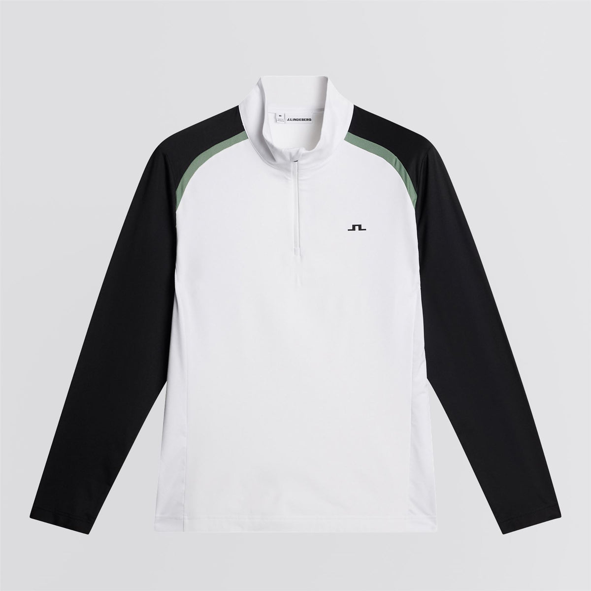 Blake Zip Mid Layer White