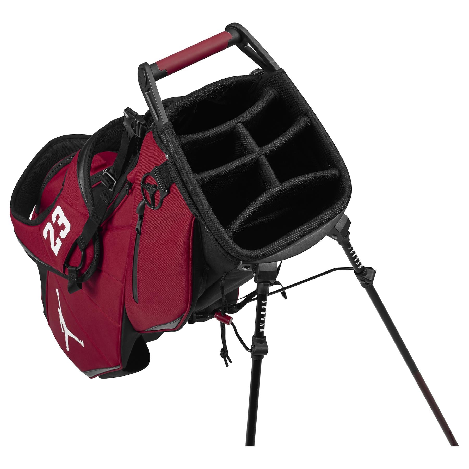 Nike Jordan Fade Away Golf Bag Gym Red/Black/White | TRENDYGOLF USA