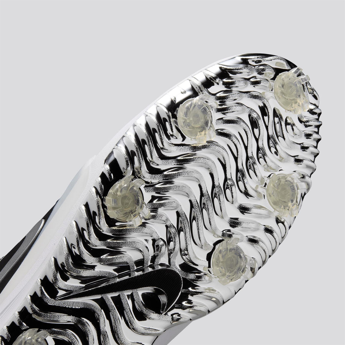 Victory Pro 4 NRG OC26 Spiked Golf Shoes White/Black/Metallic Silver