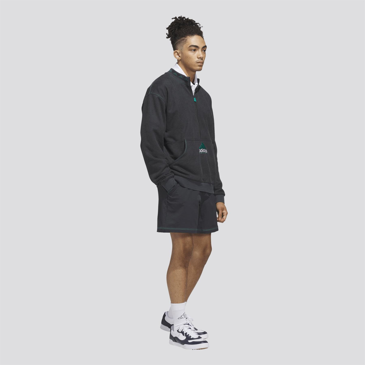 Equipment Quarter Zip Jacket Black