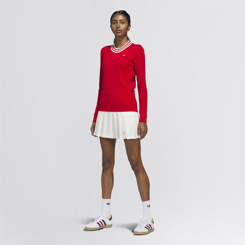 Womens Originals Cashmere Knit Sweater Better Scarlet
