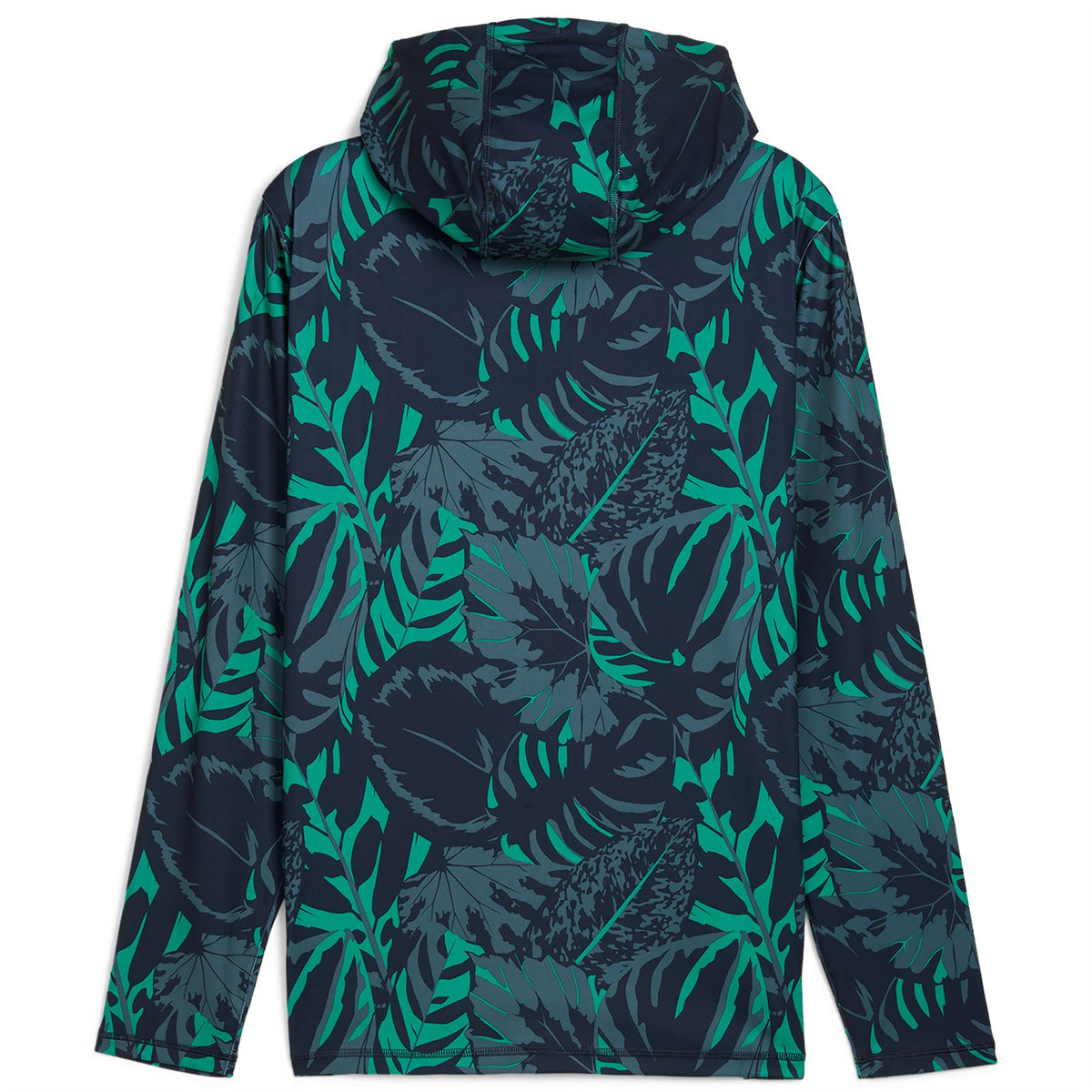x PTC Palm Glitch Hoodie Deep Navy/Sparkling Green