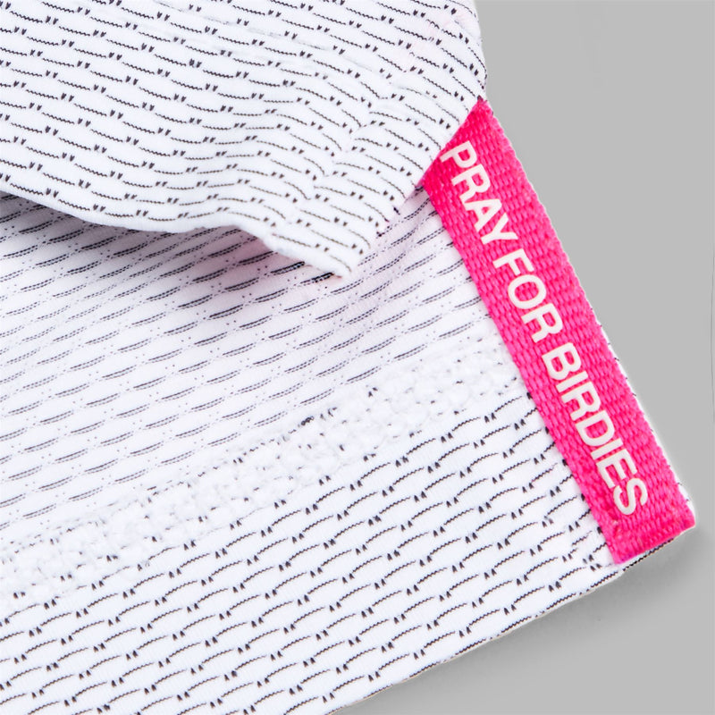 Fine Stretch Jacquard Polo Onyx