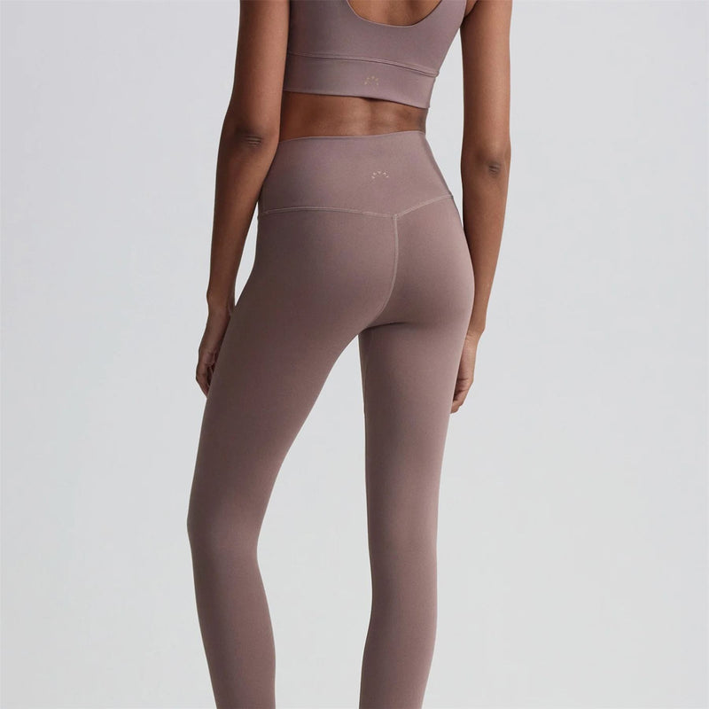 Womens Freesoft High-Rise 27-Inch Leggings Deep Taupe