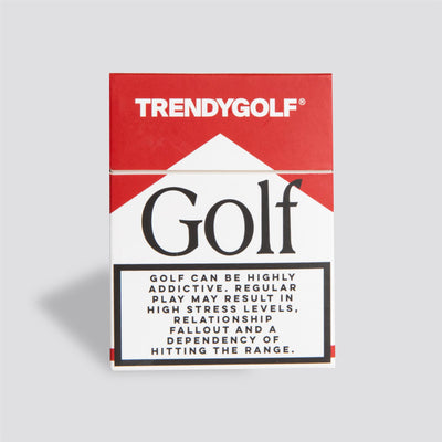 x TRENDYGOLF The Red "Golf Addiction" Tee Pack