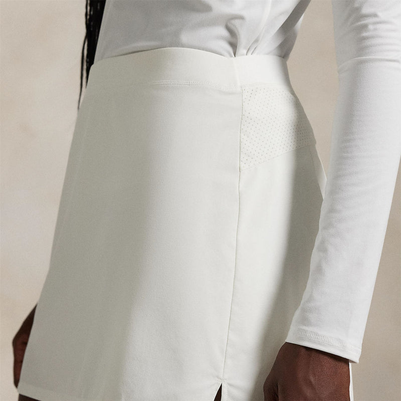 Womens RLX 15-Inch Aim Stretch Skirt Ceramic White