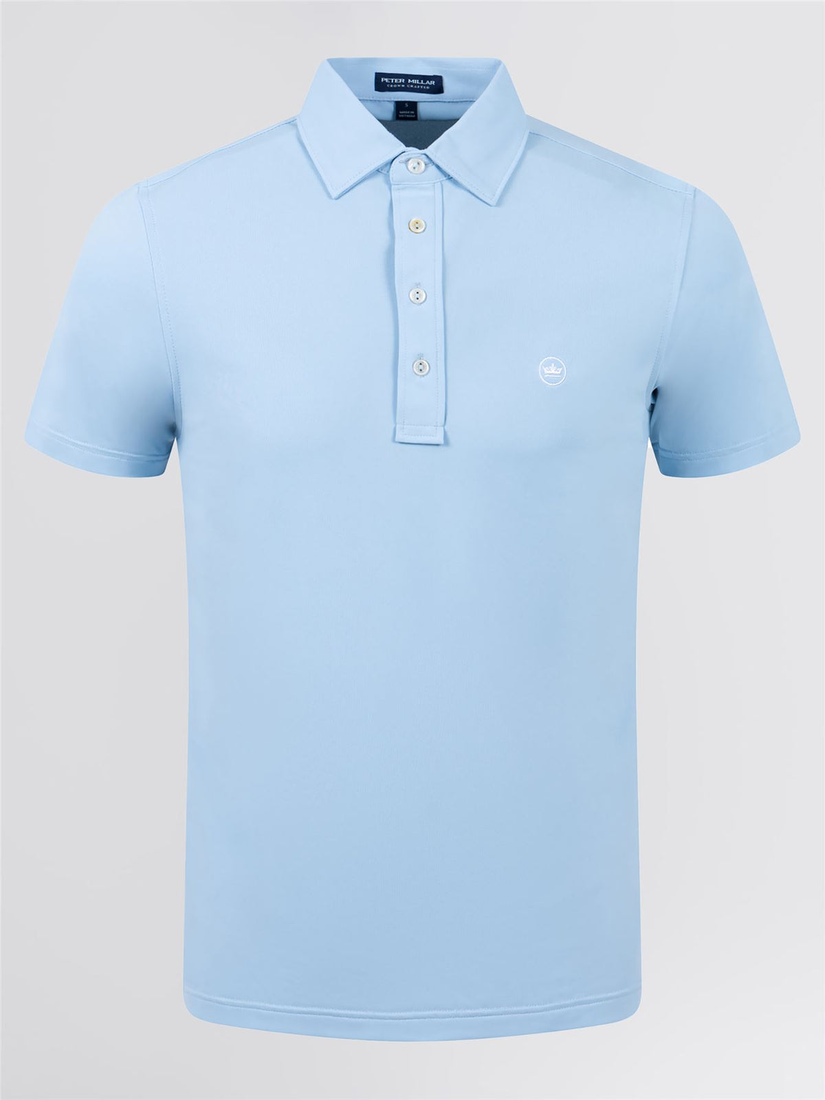 Soul Performance Mesh Polo Blue Frost