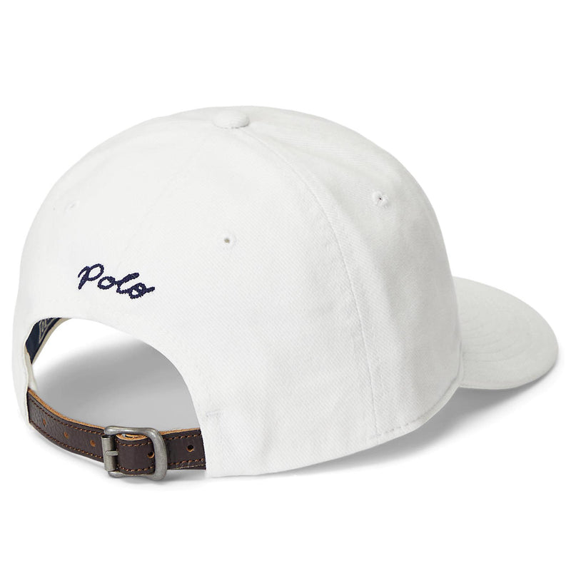 Authentic H Baseball Cap Deckwash White