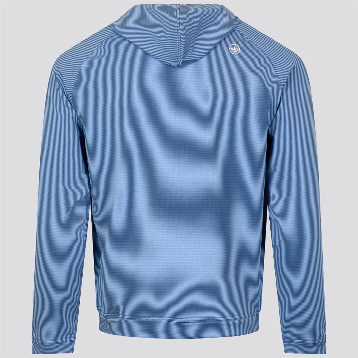 Pine Sugar Stripe Performance hoodie Windsor Blue
