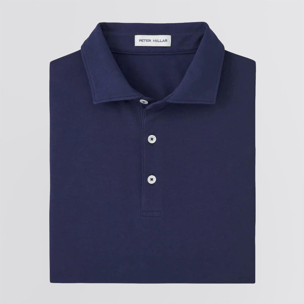 Crown Flex Cotton Polo Navy