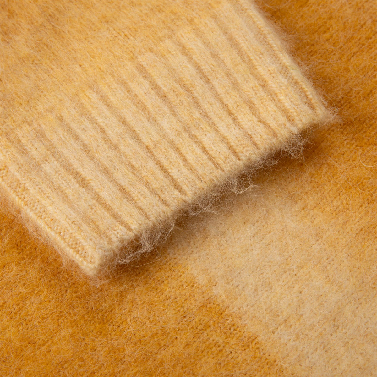 Davies Mohair Crewneck Sweater Gold
