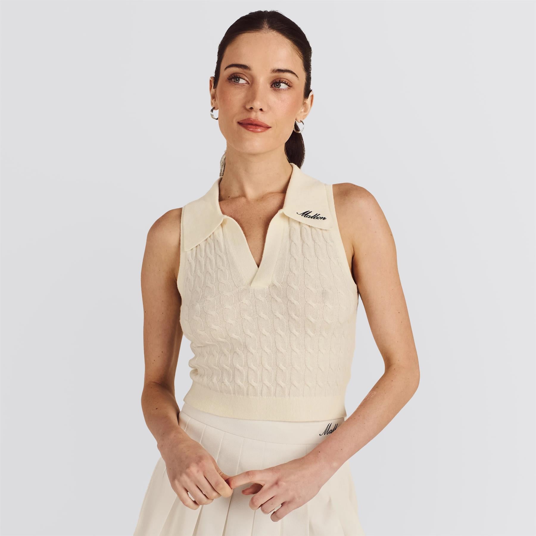 Womens Freya Sweater Vest Canvas