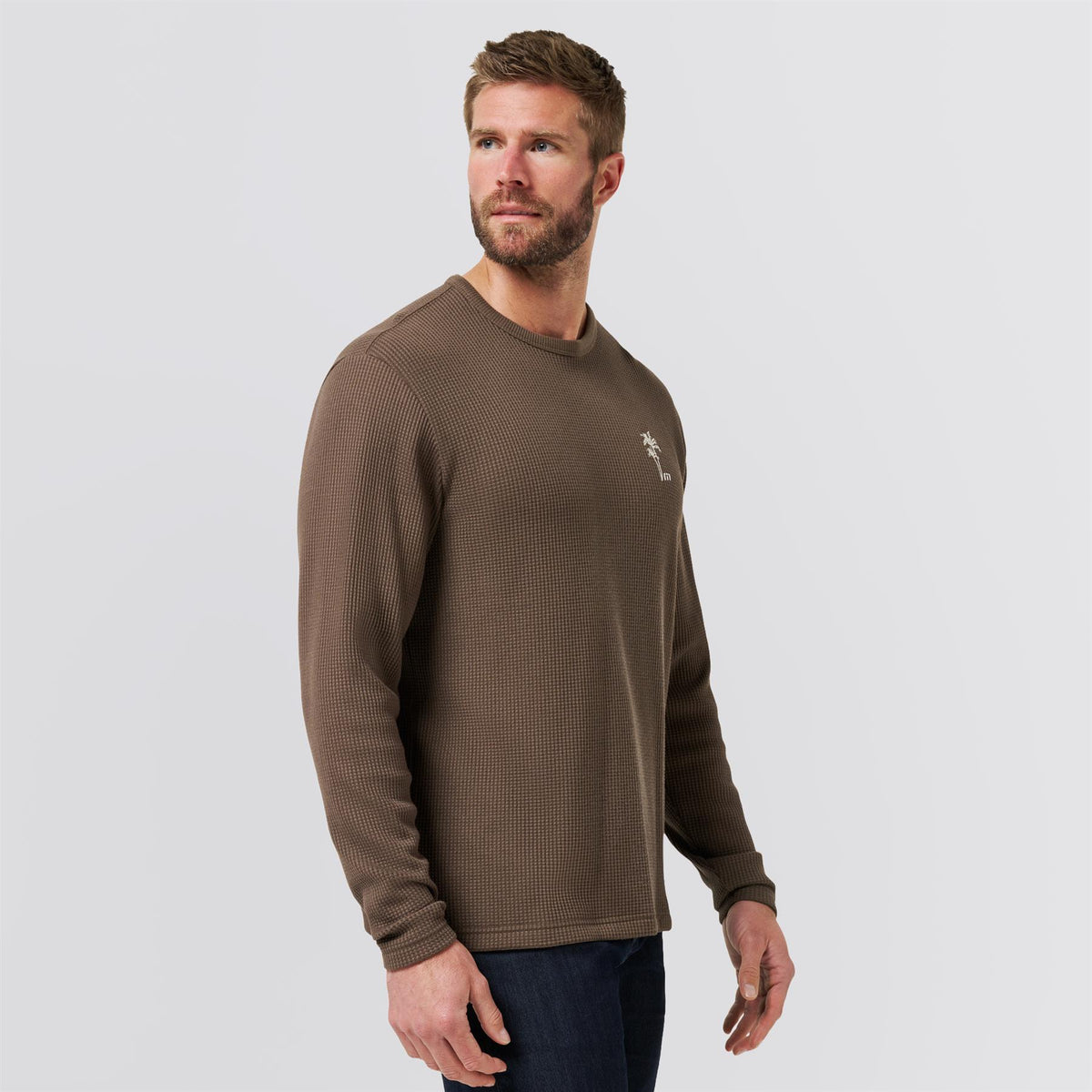 Souvenir Stand Sweat Top Chocolate Brown