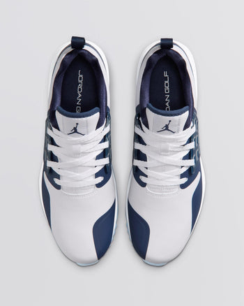 Jordan Golf Grind Spikeless Golf Shoes White/Midnight Navy