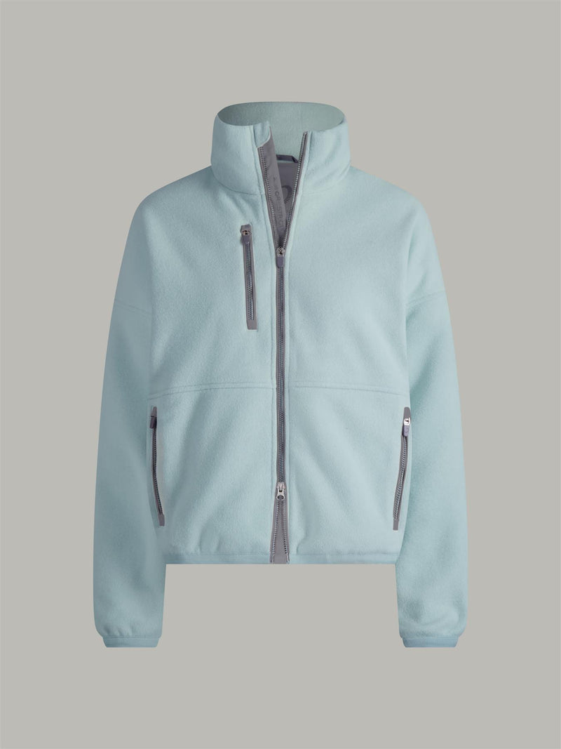 Womens Harlow Fleece Jacket Vapor