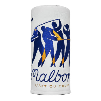 Malbon Golf Matisse Driver Head Cover White | TRENDYGOLF USA