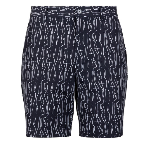 Chauncey Shorts Navy White Combo - W24