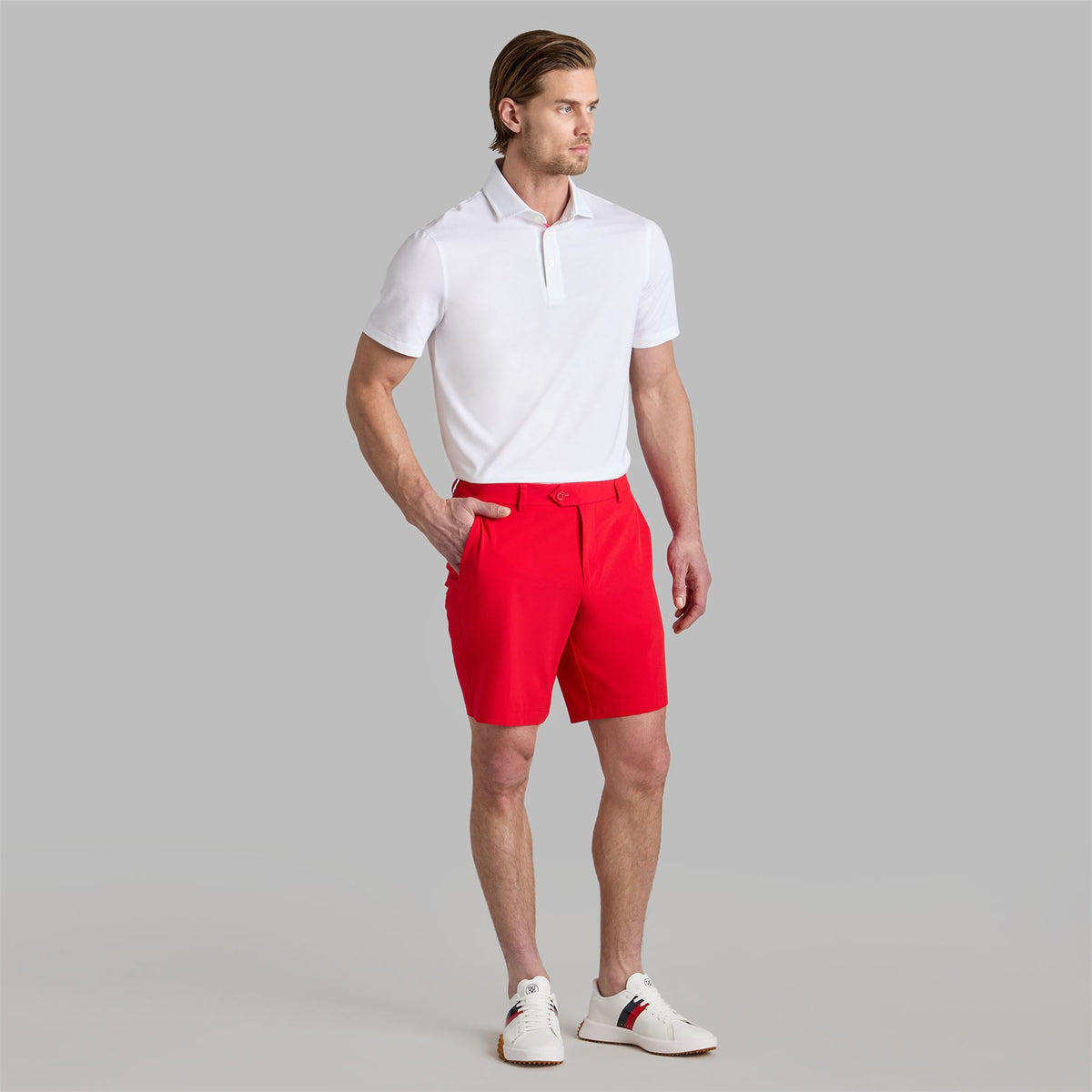 Maverick Four-Way Stretch Shorts Lava