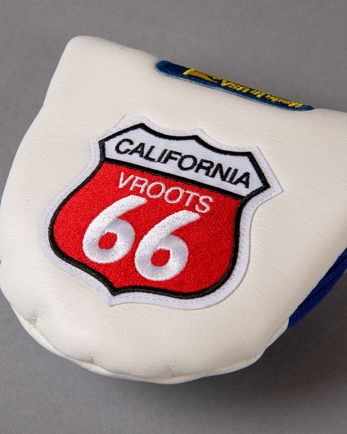 Round Tail U-Leather Mallet Putter Cover Newport White