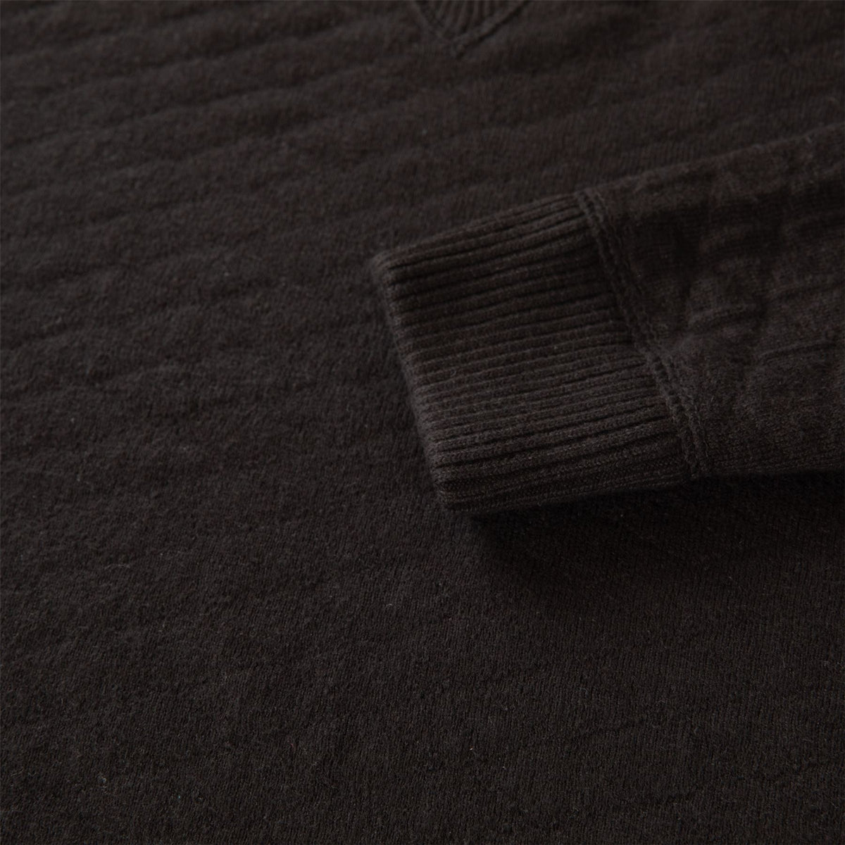 The Ward Jacquard Sweater Black