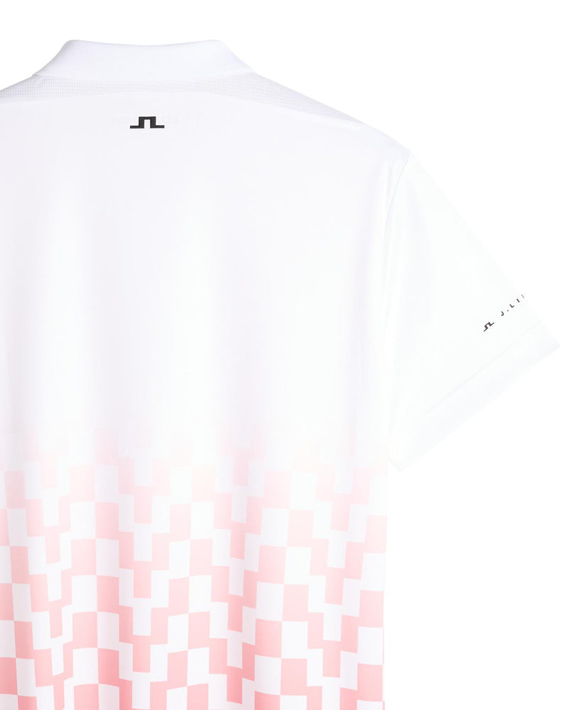 Finn Print Polo Finn Fade White Pink