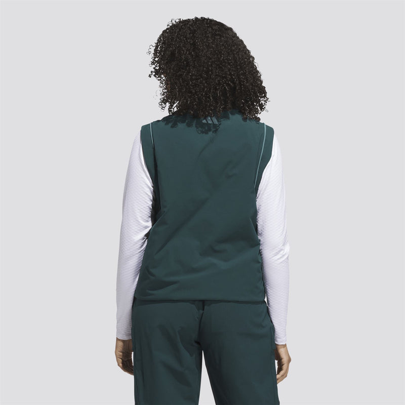Womens Beyond The Course Twistweave Loose Fit Quarter Zip Vest