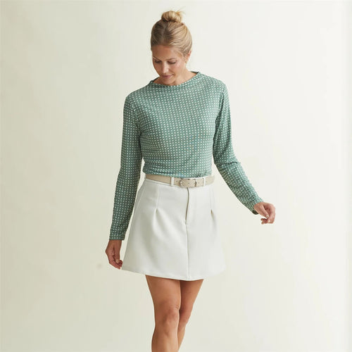 Womens Sentry UPF LS Top Chive Rattan