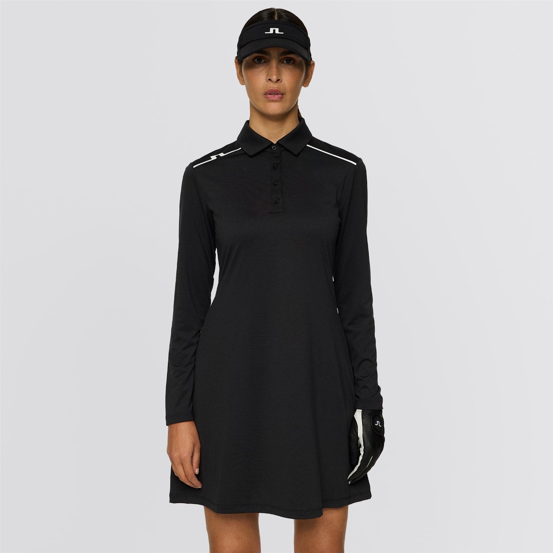 Womens Gizelle LS Dress Black