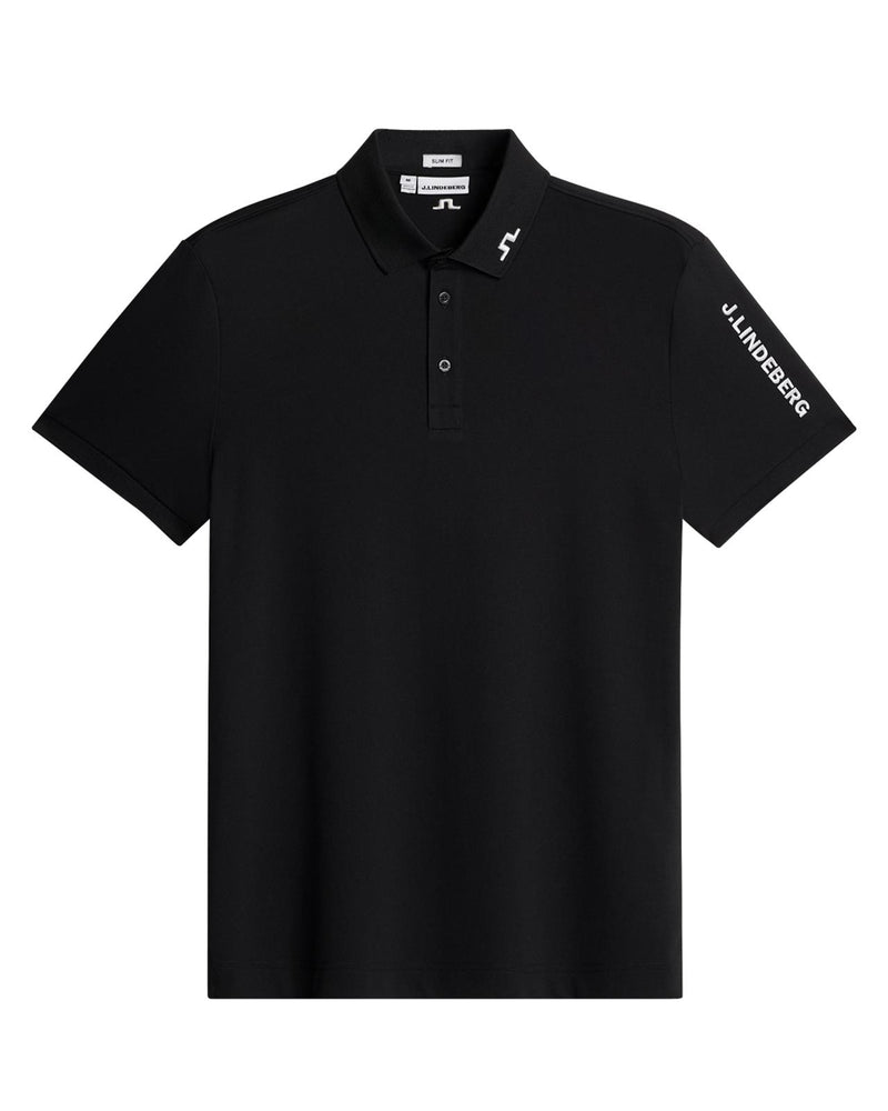 Tour Tech Slim Fit Polo Black