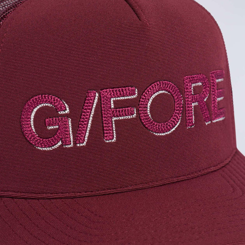 G/Fore Shadow Trucker Hat Dark Plum