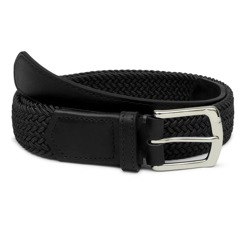 The Fischer Stretch Belt Black - SS25