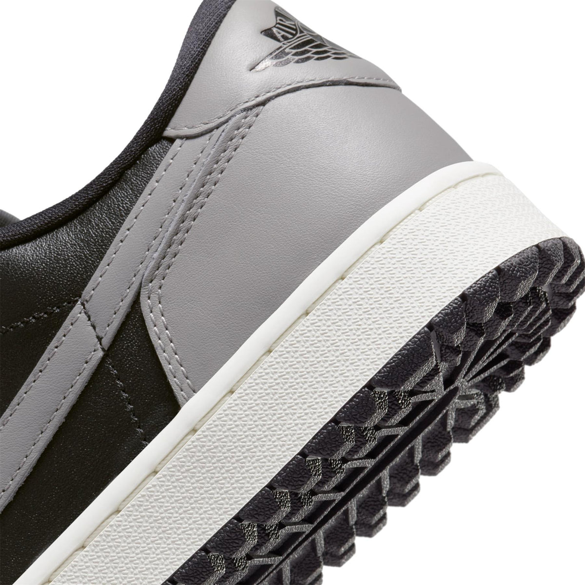 Air Jordan 1 Low Golf Shoes Black/Medium Gray/Sail
