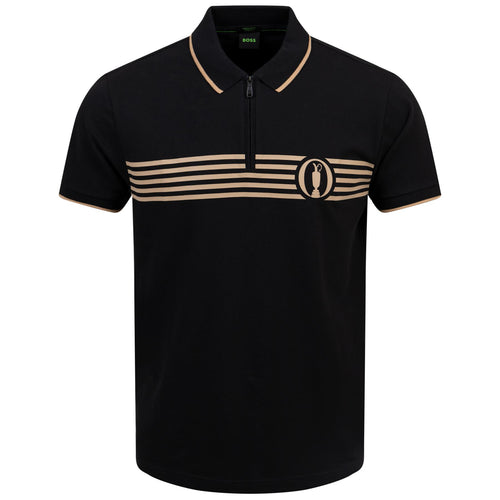 Pariq The Open Cotton Polo Black - AW24