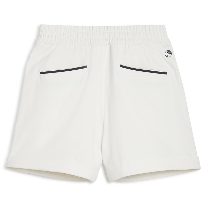 x AP Womens Solid Shorts Warm White