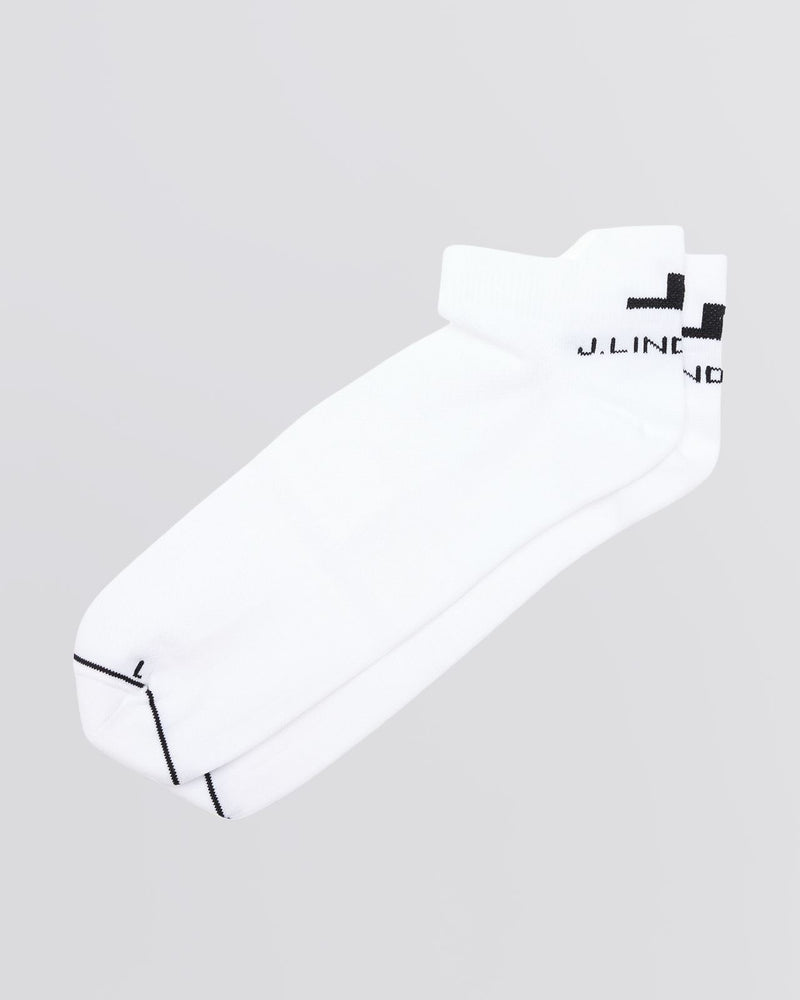 Spin Short Sock White