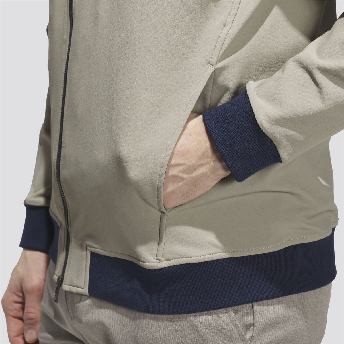 Ultimate365 Elevated Full Zip Jacket Putty Beige