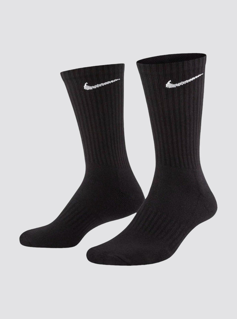 Everyday Cushioned Crew Socks Black