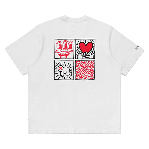 x Keith Haring Pocket Tee White - AW24