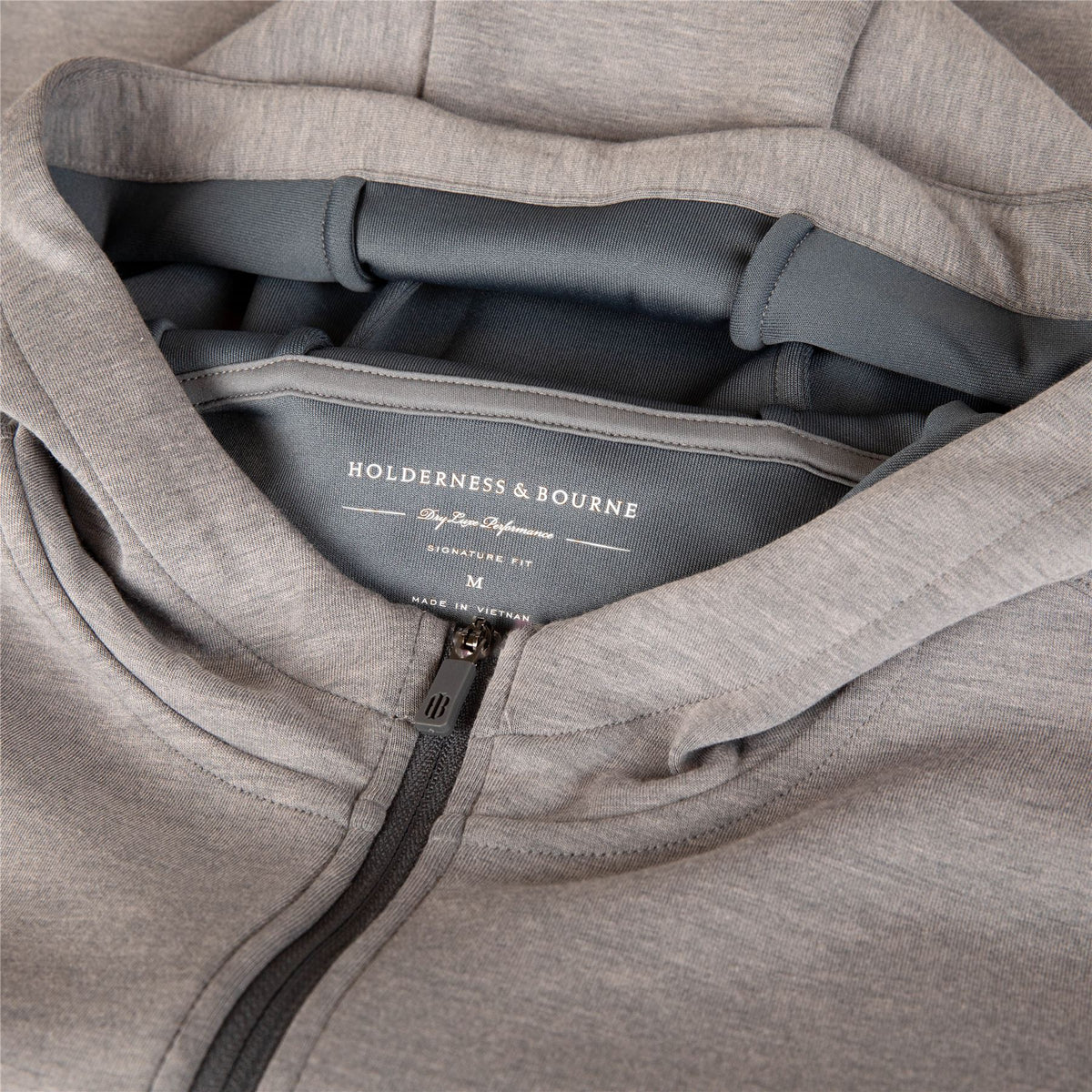 The Tilley Hoodie Heathered Charcoal