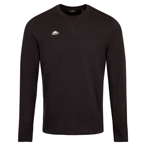 Perkins 2.0 Loop Terry Crew Neck Blue Graphite - SS25