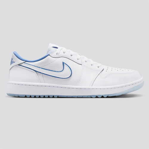 Air Jordan 1 Low Spikeless Golf Shoes White/Legend Blue/Blue Tint