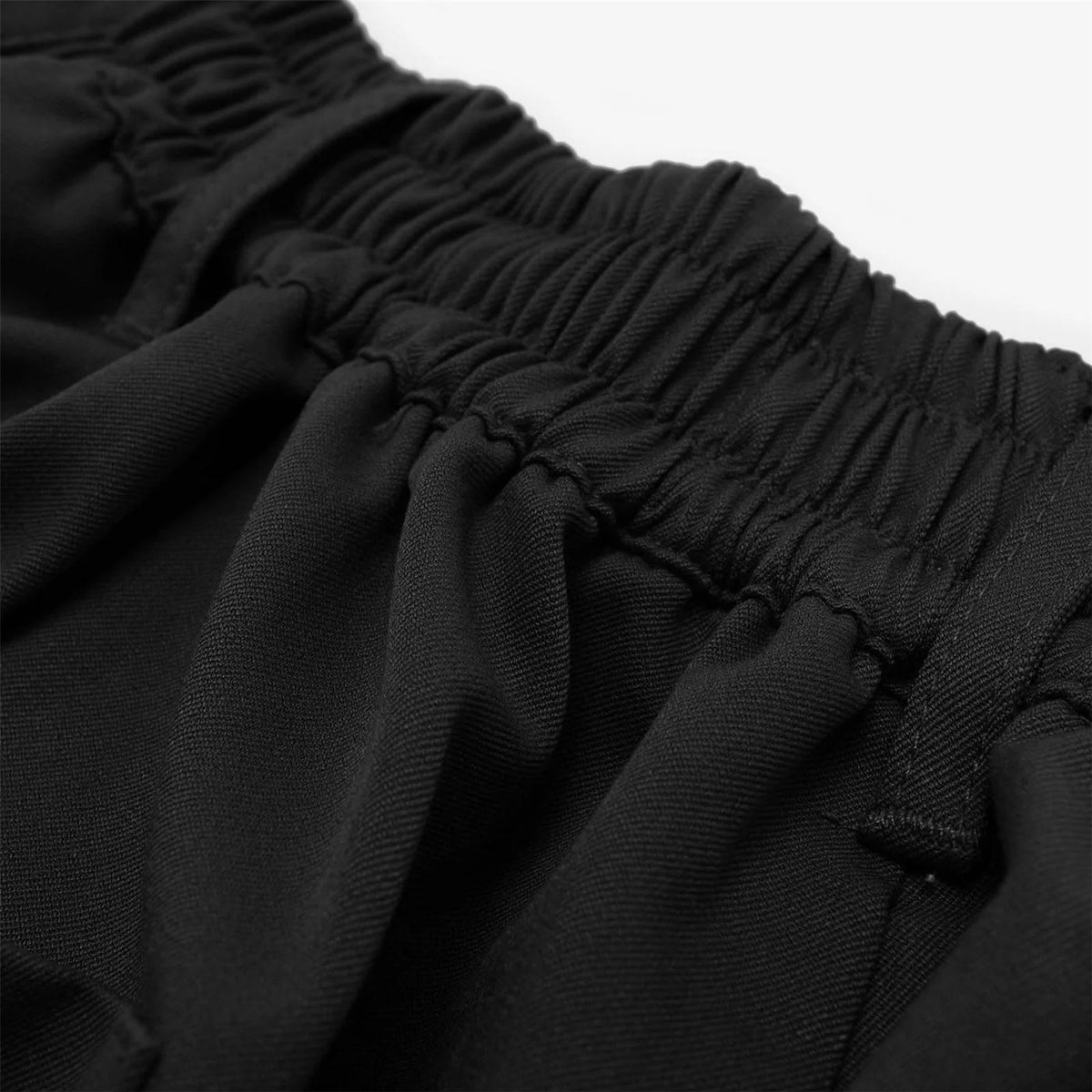 Calculus Baggy Slack Pleated Shorts Black